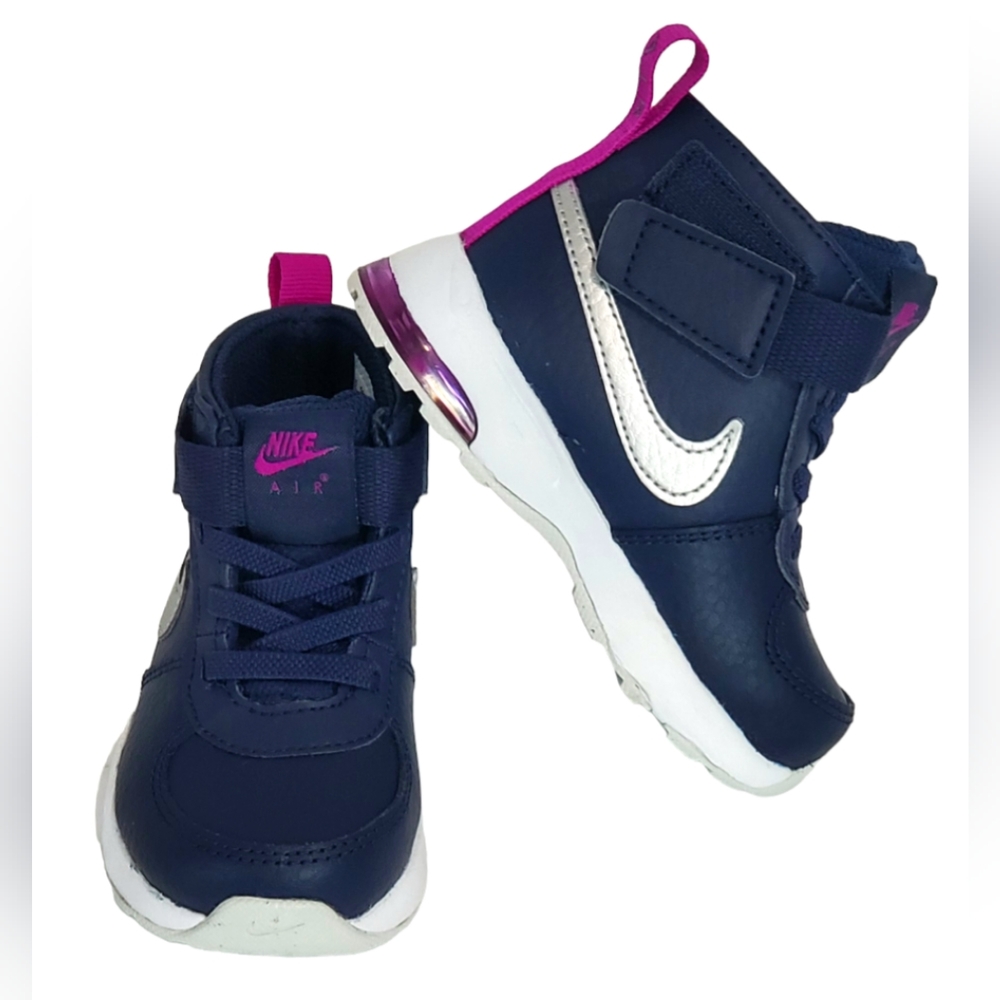 Nike Air Max Goaterra 2.0 Blue Sneakers Winter Boots Baby Toddler Size 5C 5 Shoe